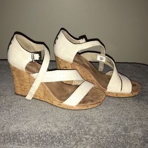 TOMS Wedge Sandals